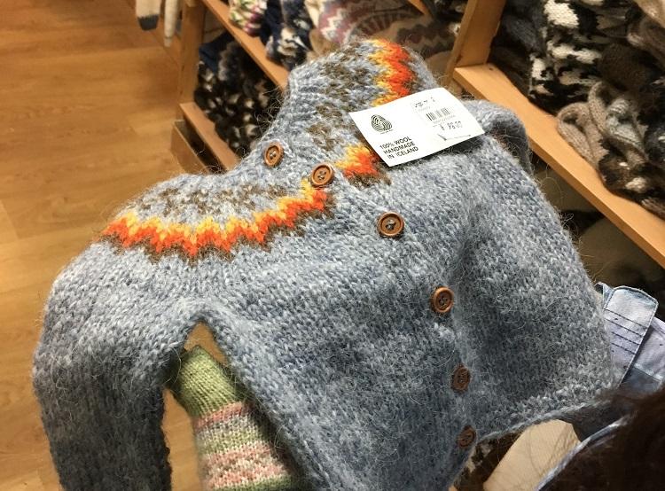 Traditional Icelandic sweater for kids
