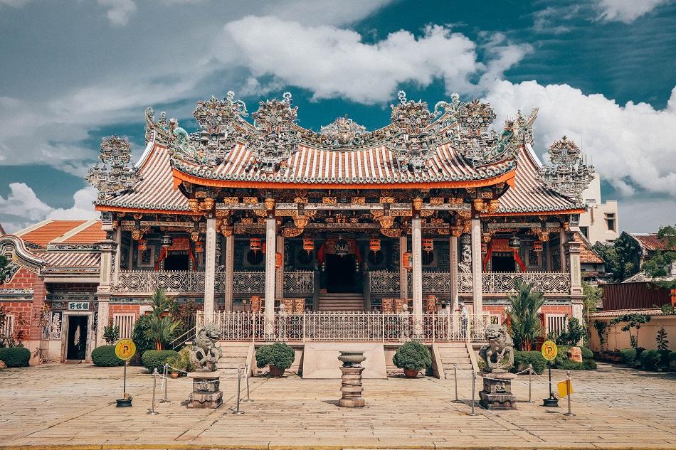 Khoo Kongsi Chinese temple clanhouse in George Town, Penang