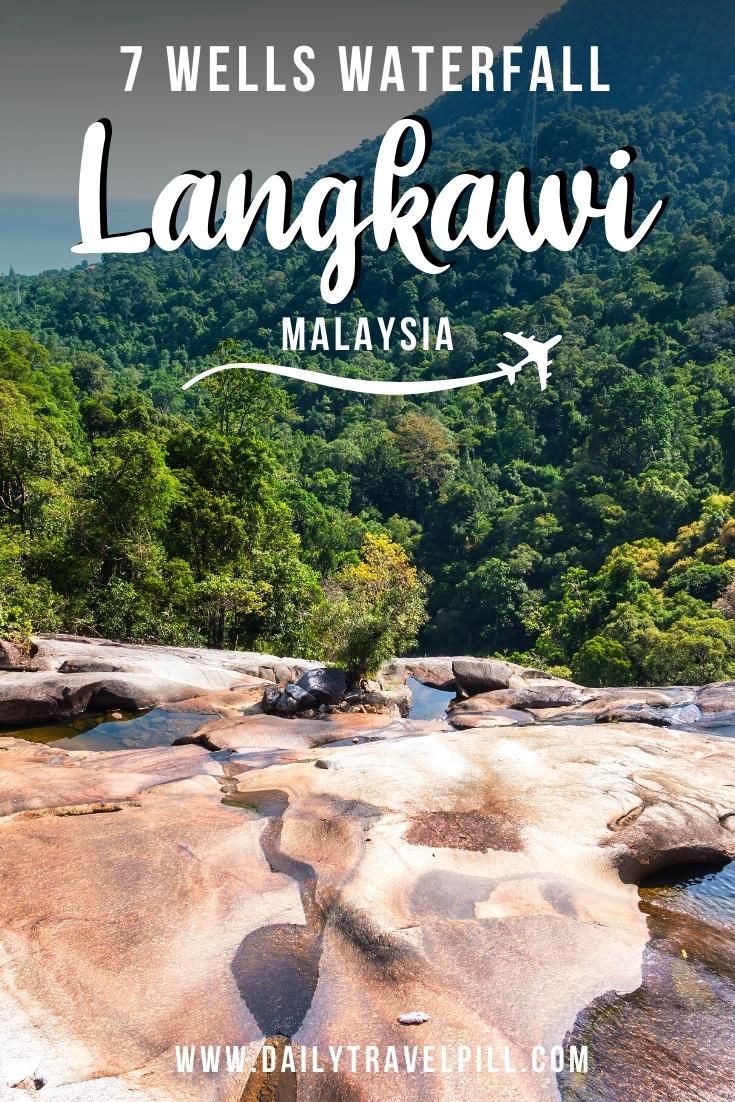 Seven Wells Waterfall, Langkawi Island, Malaysia