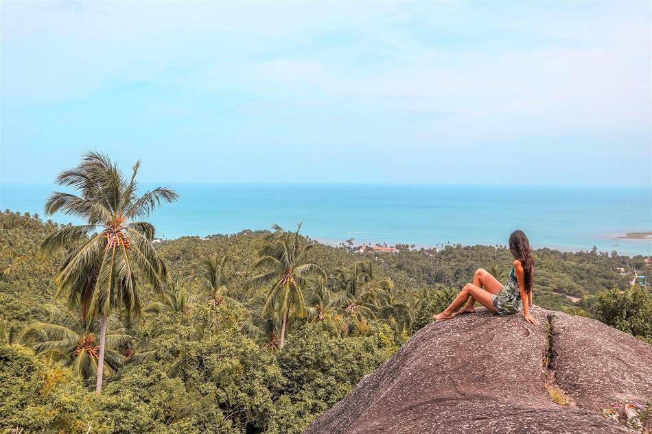Overlap Stone Koh Samui panoramic view