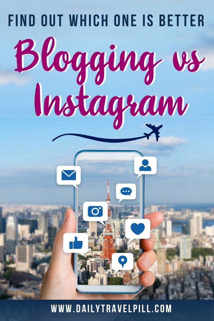 blog or instagram