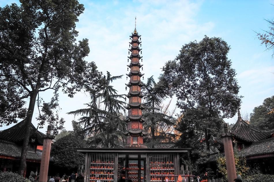 Wenshu Monastery Chengdu entrance