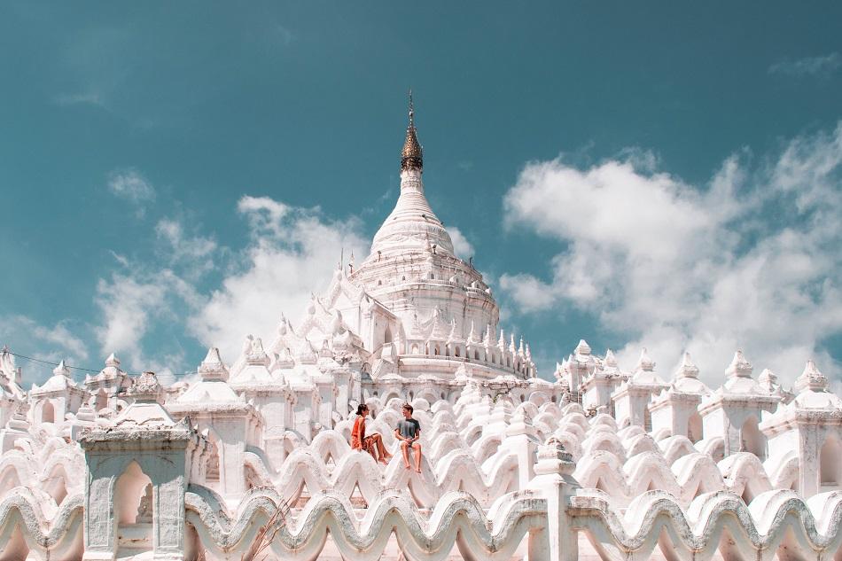 Myanmar photo gallery - Hsinbyume Pagoda, Mingun, Mandalay