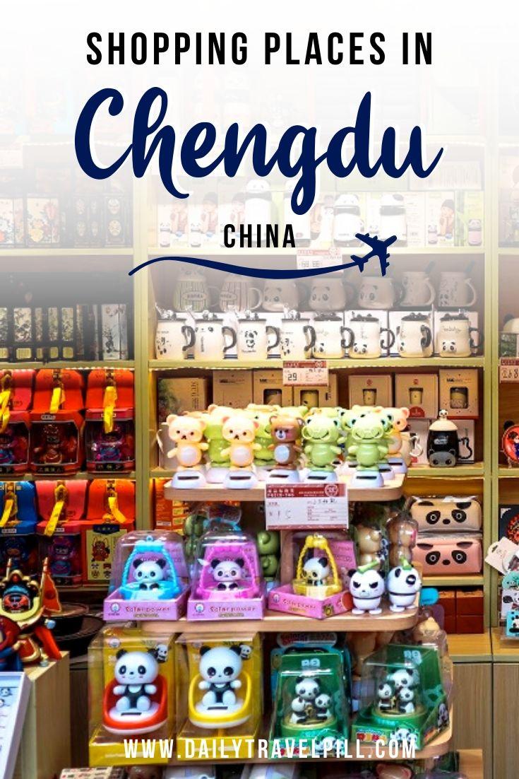 Where to go shopping in Chengdu, China