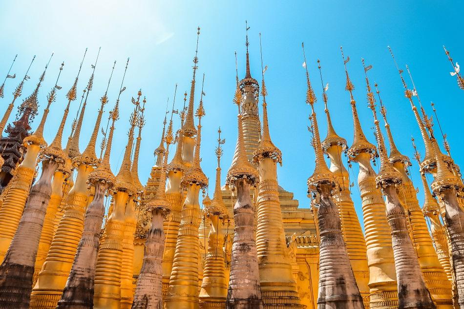 Kakku Pagodas near Inle Lake