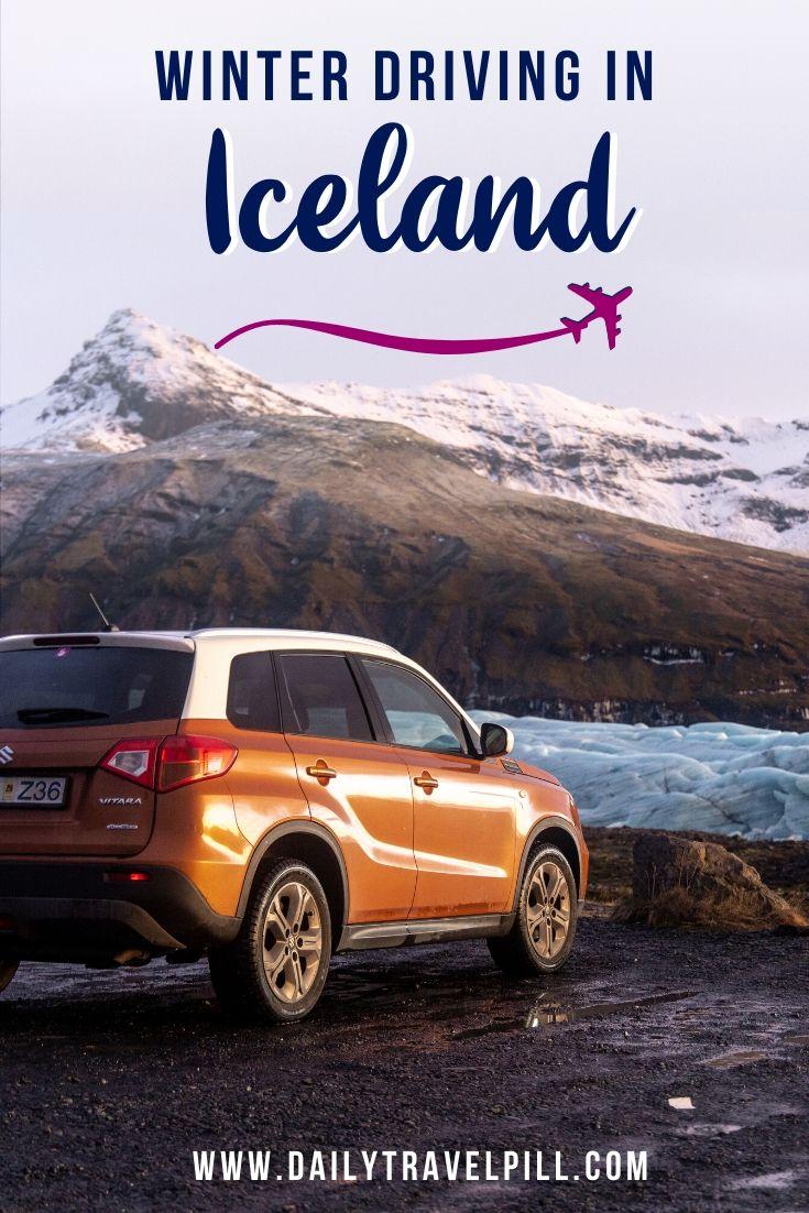 Driving in Iceland in winter guide