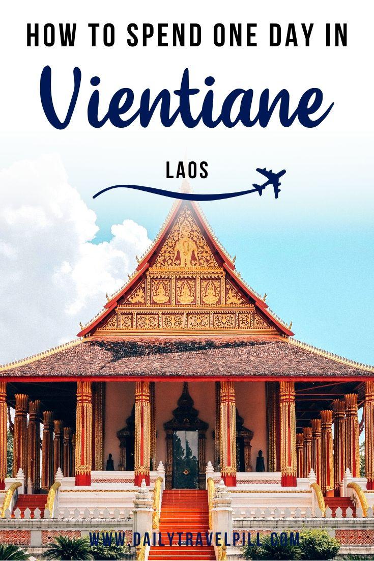 24 horas en vientiane - itinerario