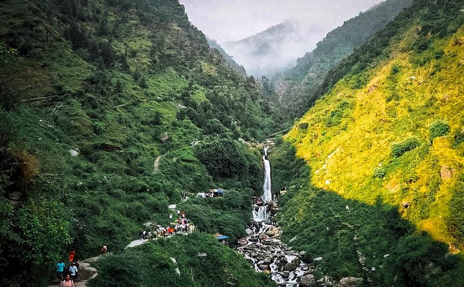 Bhagsu Falls, India