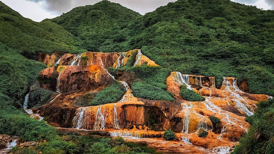 Jinguashi Waterfall, Taiwan