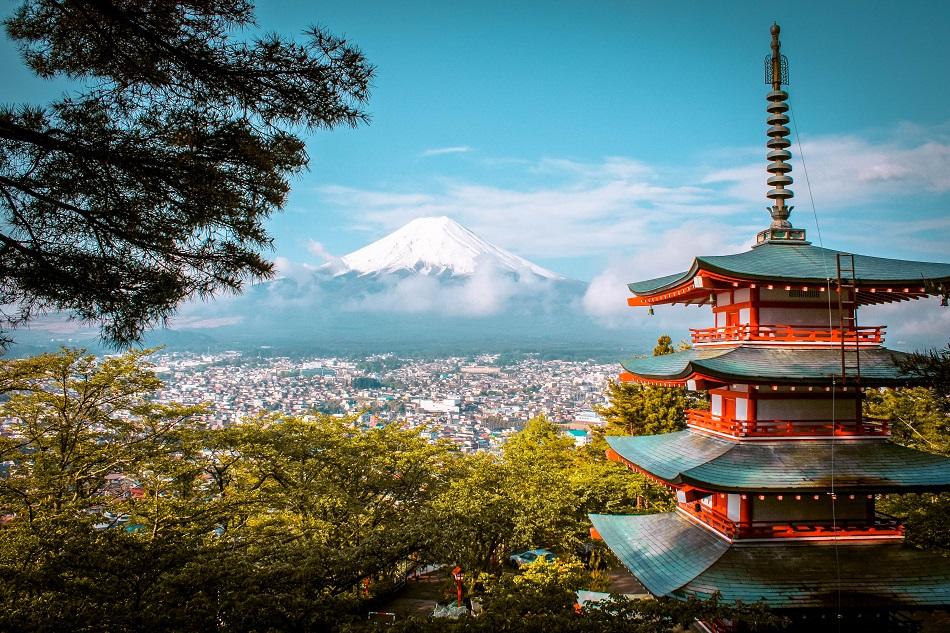 Chureito PAgoda near Kawaguchiko