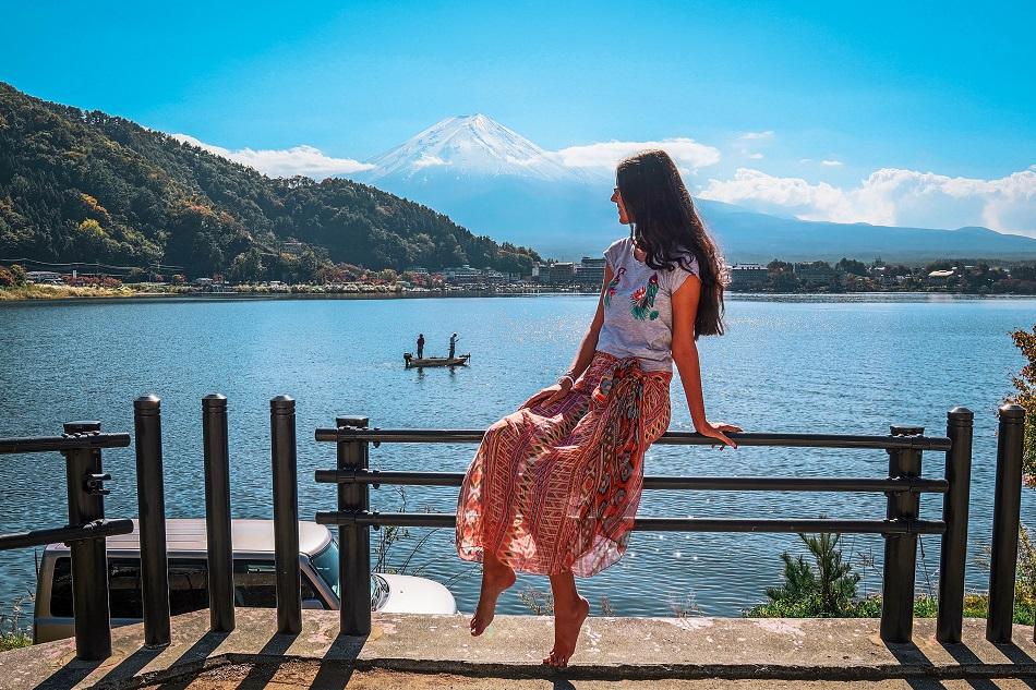 Fuji viewpoint Kawaguchiko Lake, Japan