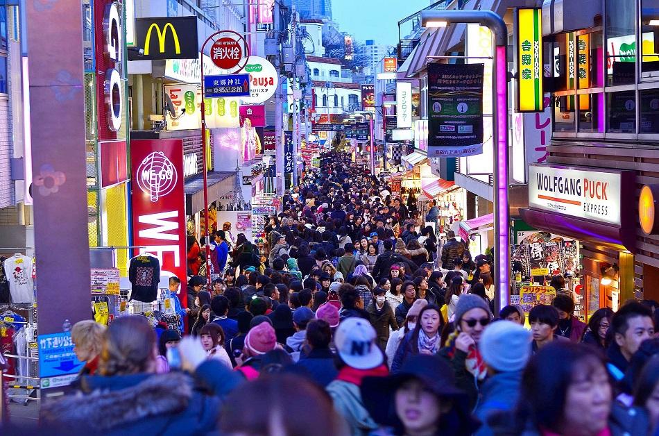 Takeshita Street in Harajuku, Tokyo