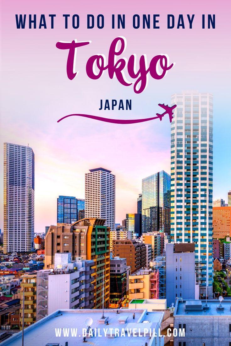 How to spend one day in Tokyo - itinerary