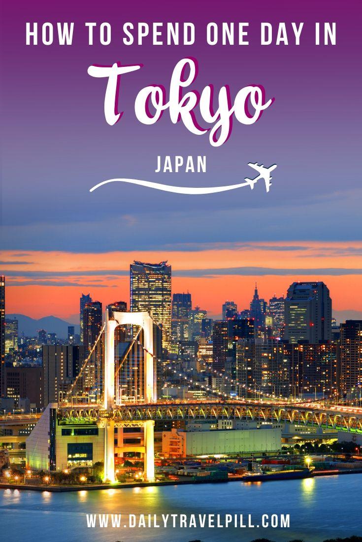 How to spend one day in Tokyo - itinerary