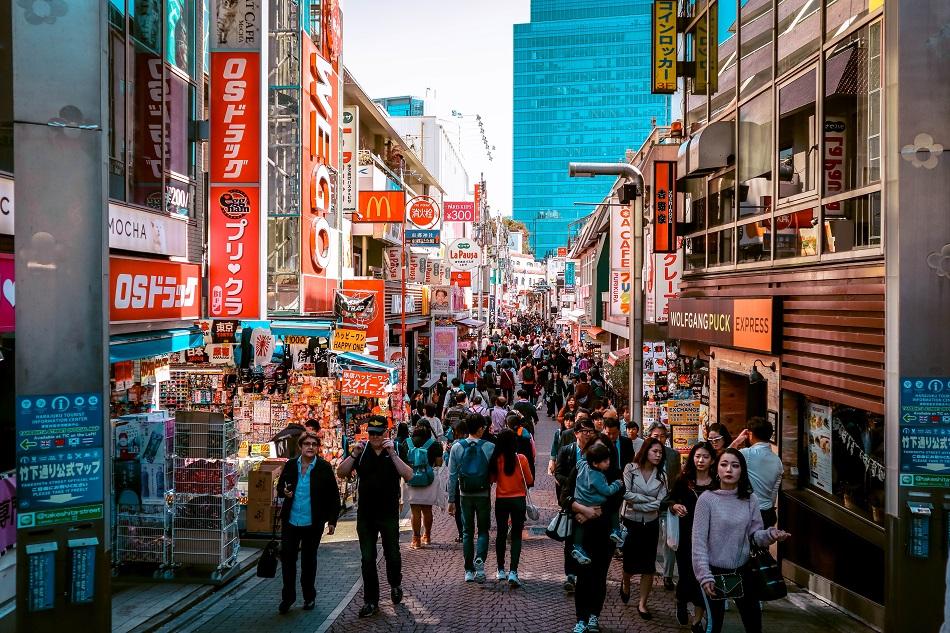 Takeshita Street in Harajuku