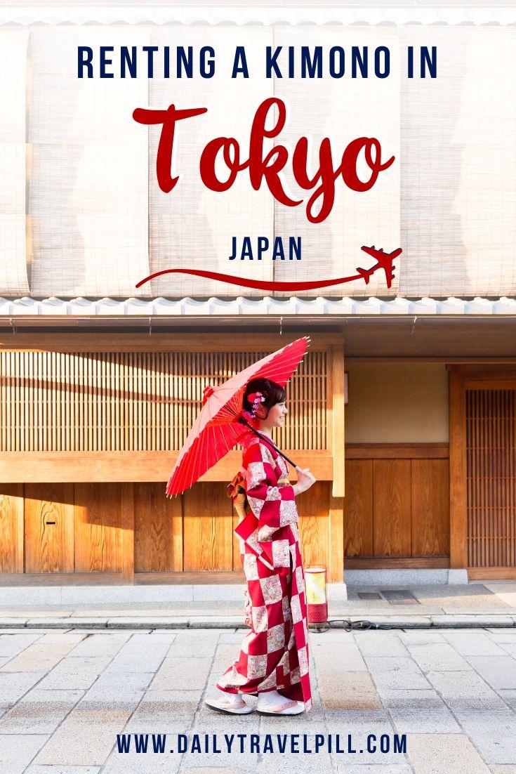 Wearing a kimono in Tokyo - where to rent one