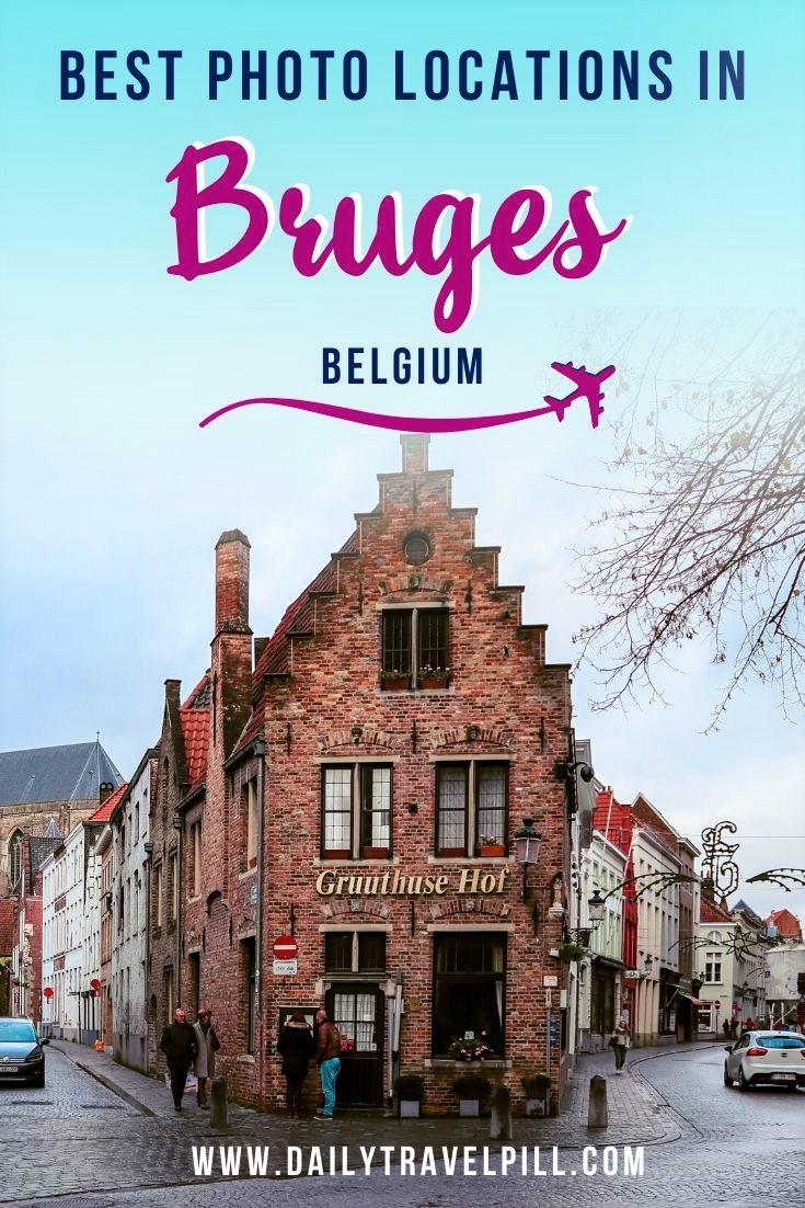 Top photography locations in Bruges, Belgium
