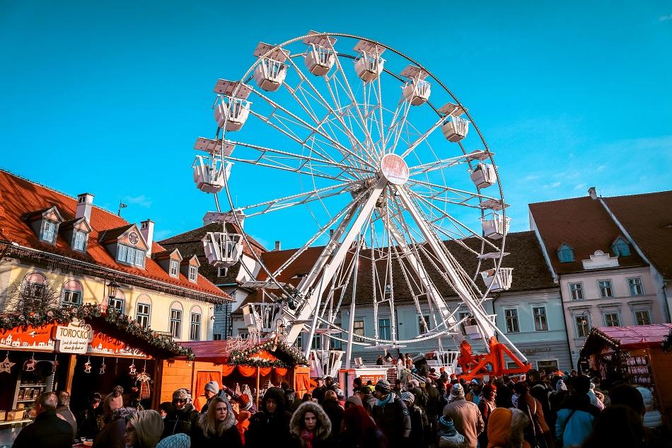 Sibiu Christmas Market Romania