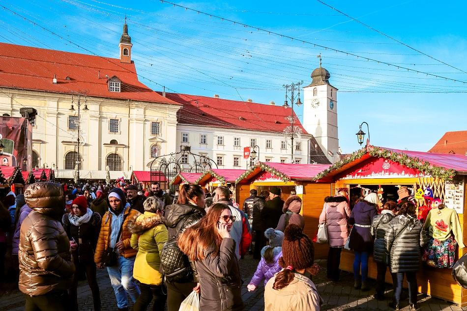 Sibiu Christmas Market Romania