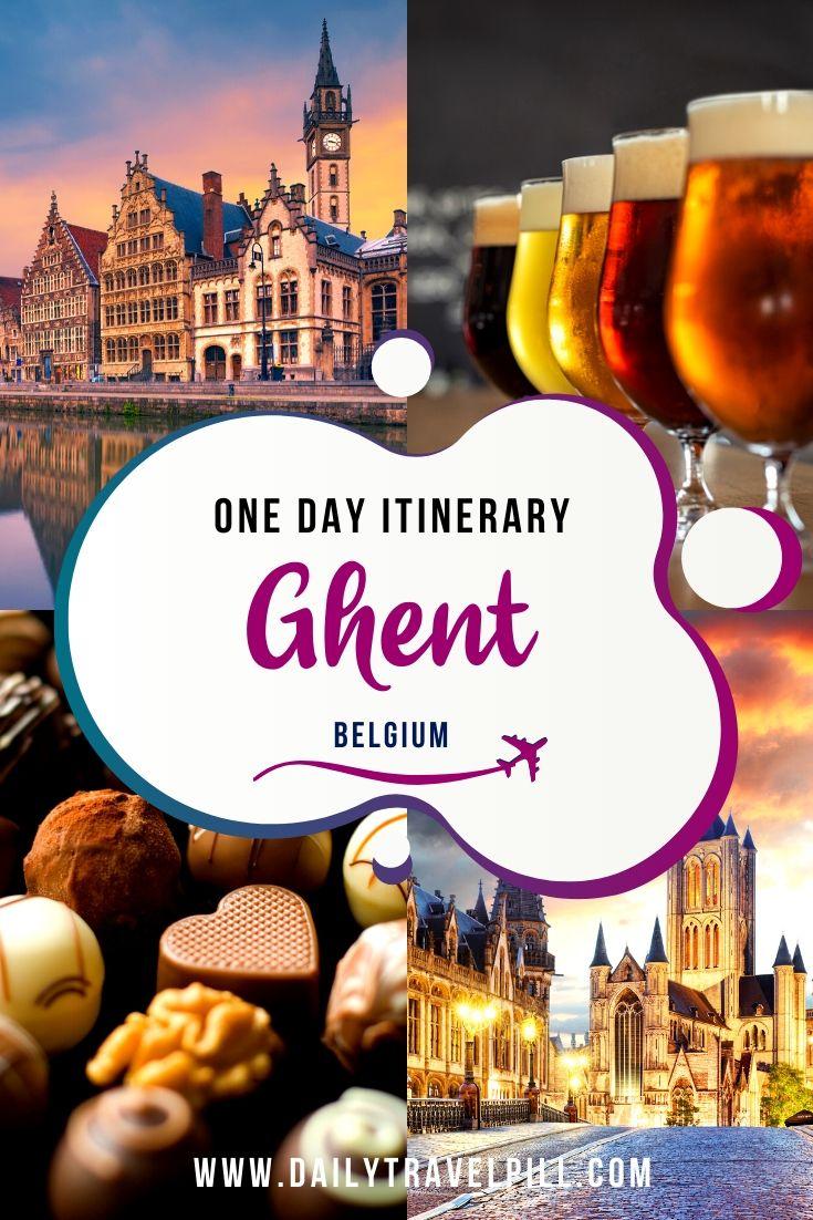 How to spend one day in Ghent - itinerary