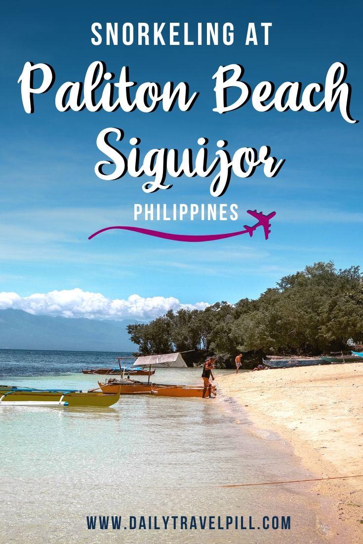 Paliton Beach Siquijor Philippines