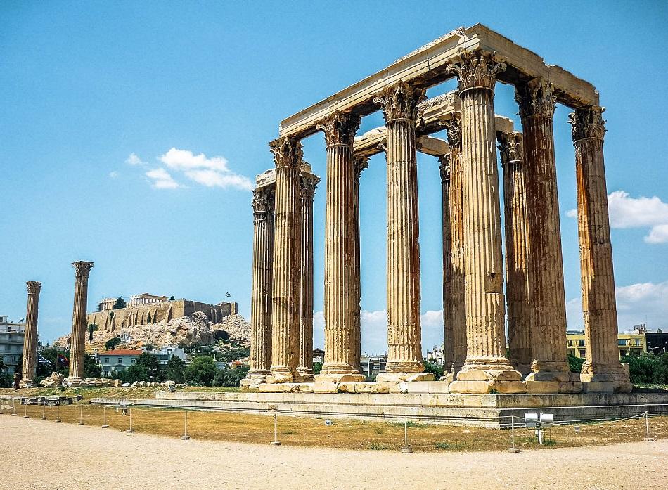 Olympian Zeus Athens columns