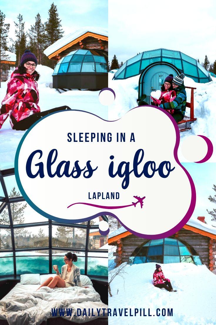 The best glass igloo resort - Kakslauttanen Arctic Resort