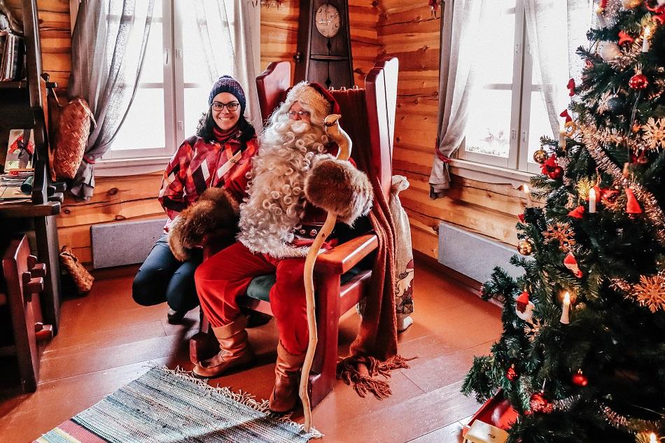 Santa Clause home near Ivalo, Lapland