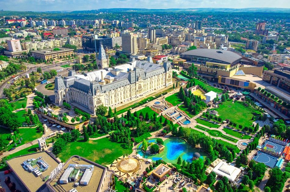 Iasi drone view