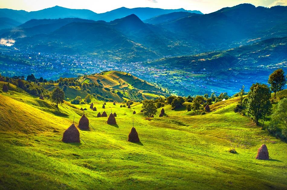 Romanian mountain view