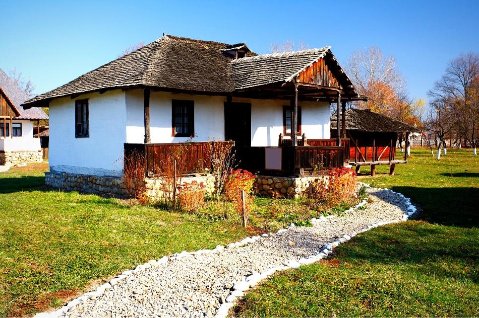 Romanian traditional house