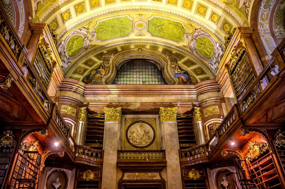 Inside the Austrian National Library