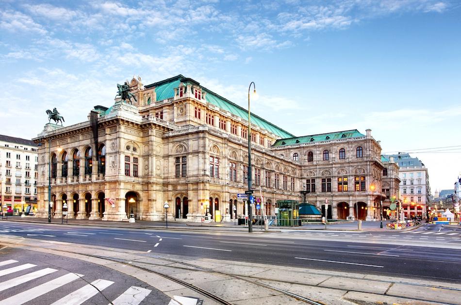 Vienna State Opera exterior entrance