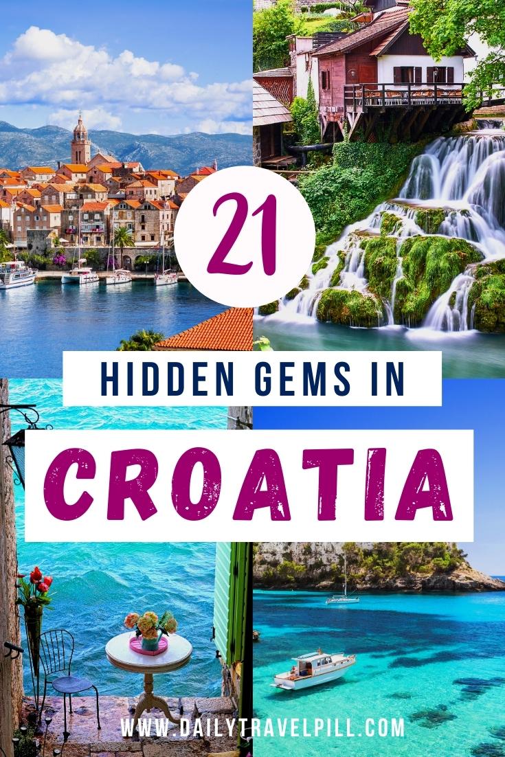 hidden gems in Croatia