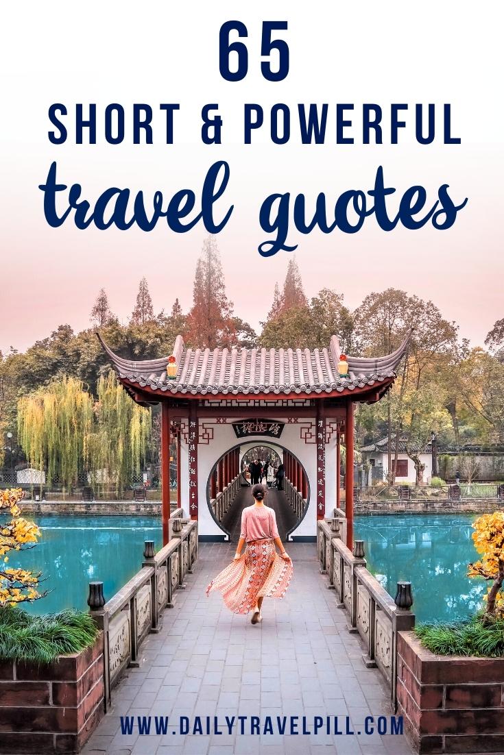 short travel quotes, short travel Instagram captions, short travel sayings, short quotes about travel, short adventure travel quotes, short couple travel quotes, short vacation quotes,