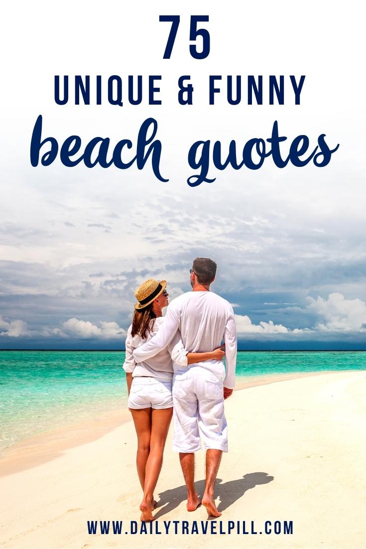 75 Best Funny Beach Quotes That Will Brighten Your Day Daily Travel Pill