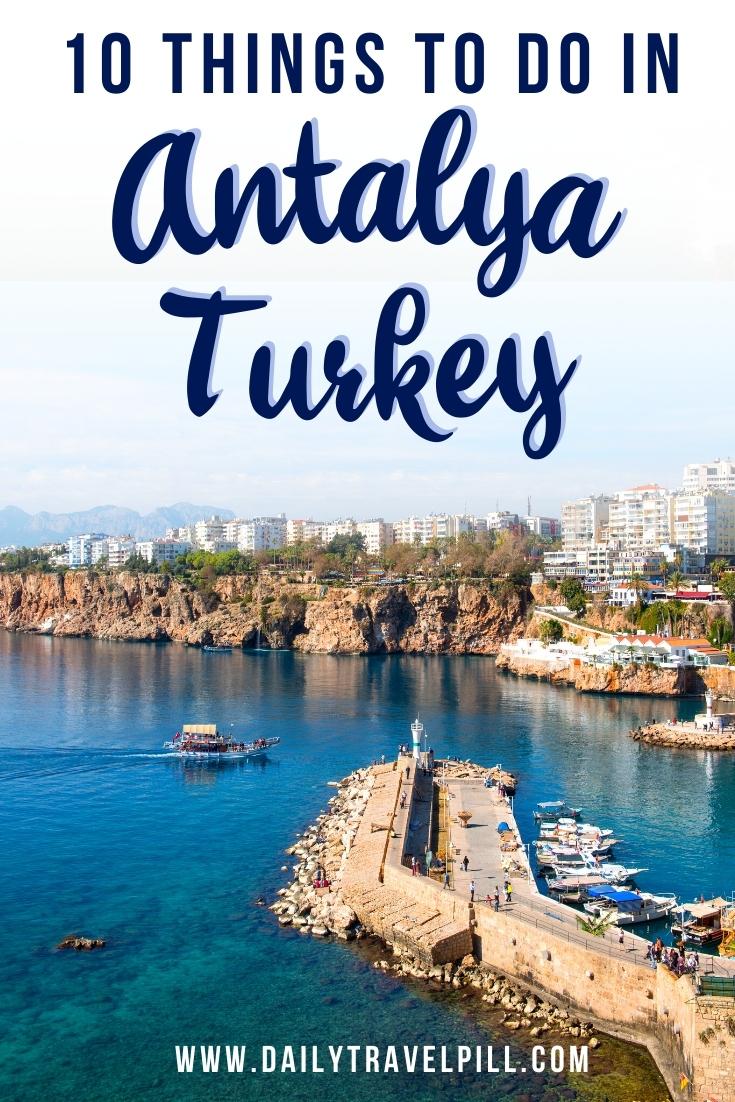 things to do in Antalya, places to see in Antalya, Antalya tourist destinations