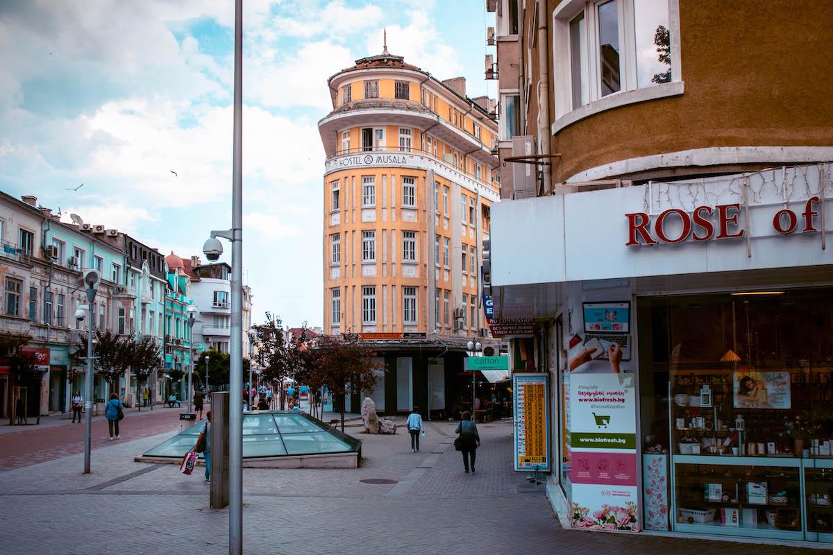 Knyaz Boris Shopping Street Varna