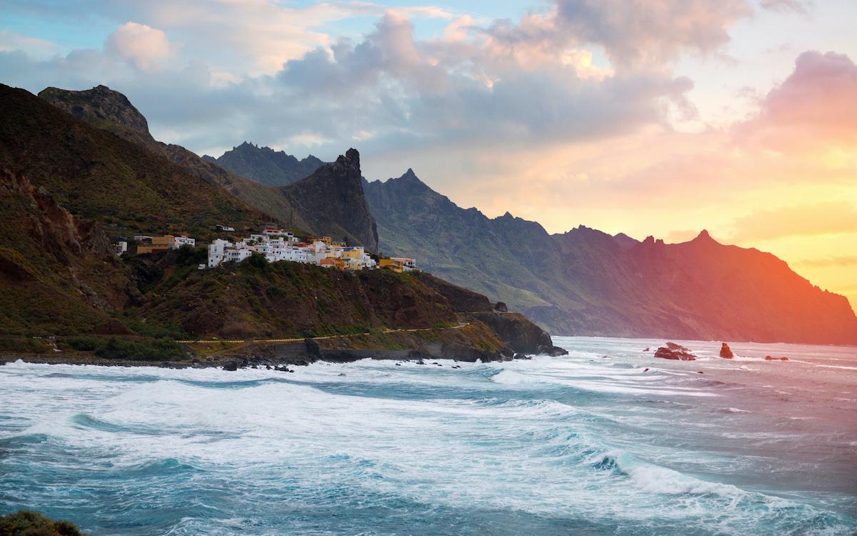 Taganana village in Anaga Rural Park, Tenerife