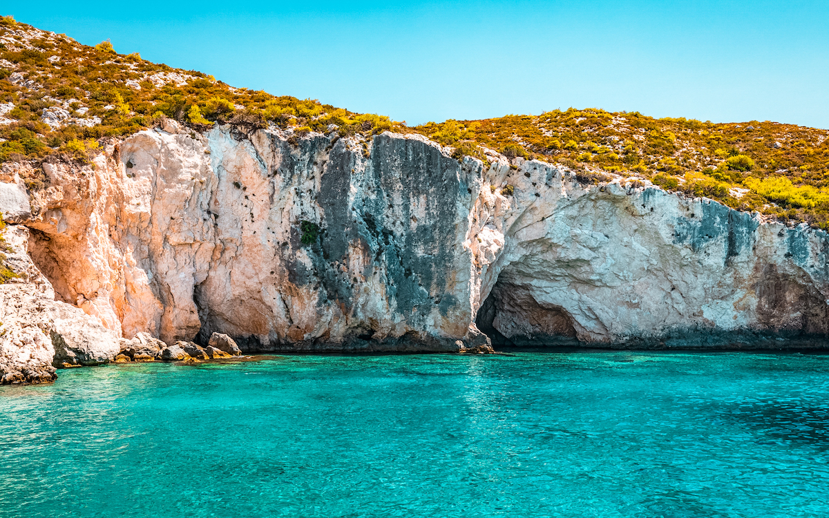 porto limnionas zakynthos, greece